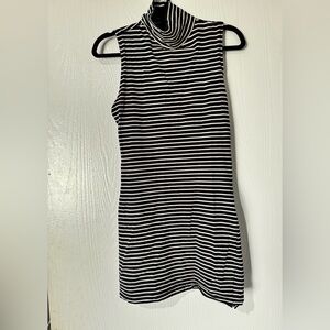 Bundle 3 for $20 - Forever 21 Black and White Striped Midi Dress